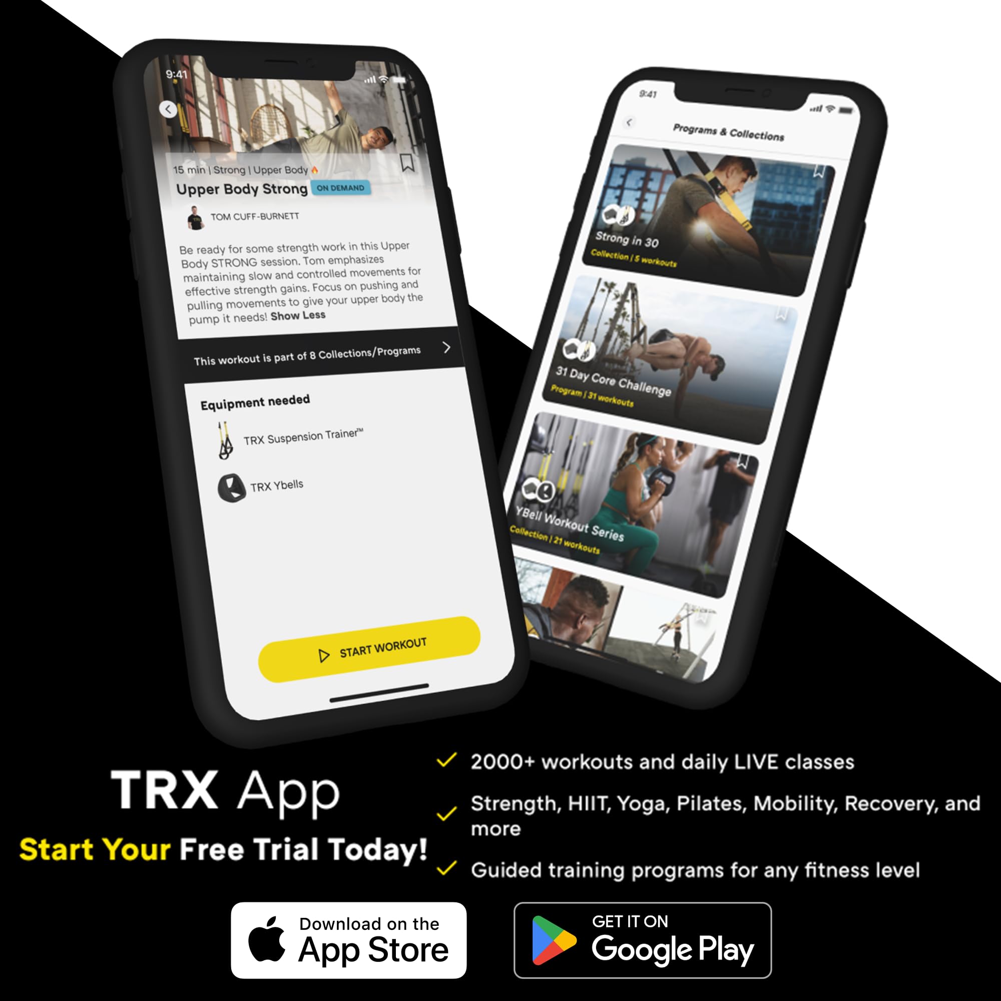 TRX All-in-ONE Suspension Training System: Full Body Workouts for Your Home Gym, Travel, and Outdoors | Includes Indoor & Outdoor Anchors, Workout Guide and Video Downloads